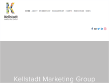 Tablet Screenshot of kellstadtmarketing.com